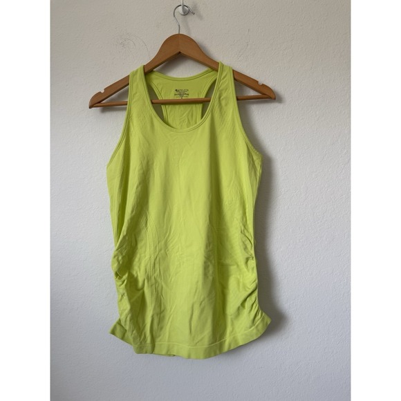 Athleta Tops - Athleta Speedlight Racerback Neon Yellow Tank Top Women's M Athliesure Workout